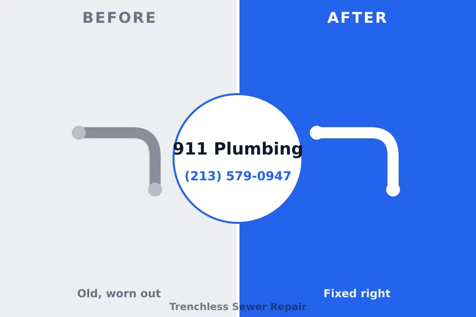 Before and after: plumbing company West Glens Falls, NY